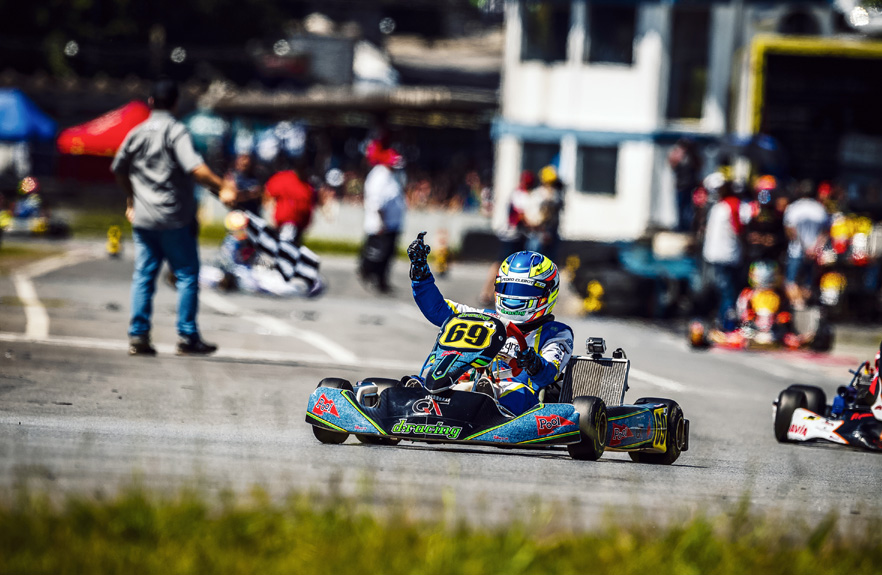 Pedro Clerot defende a liderança da categoria Júnior no Light
