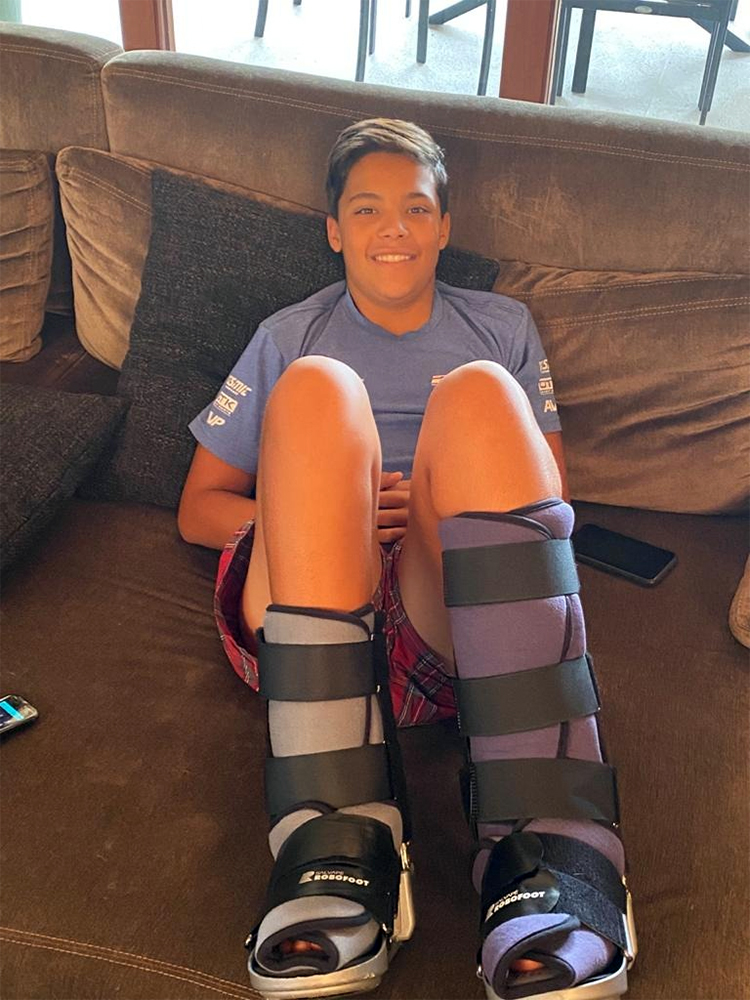 Acidente em treino tira Pedro Clerot das pistas por dois meses