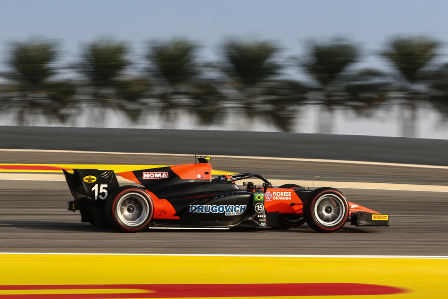 Drugovich conquistou novo pódio na Fórmula 2 no Bahrein