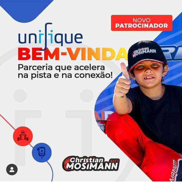 Christian Mosimann anuncia novo patrocinador