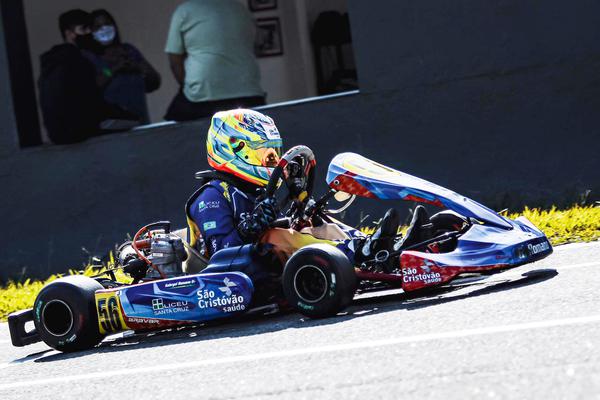 Gabryel Romano defende liderança na V11 Aldeia Cup e se prepara para disputar a Copa Brasil de Kart