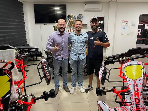 Thunder, fabricante de chassis de kart, tem novos donos