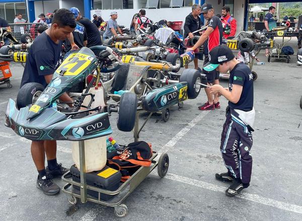 Nicolas Guth repete belas atuações e vai ao pódio no Open do Campeonato Brasileiro de Kart