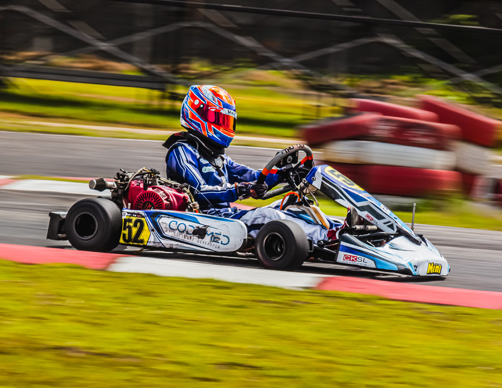 Miguel Batalha está pronto para sua estreia no Campeonato Brasileiro de Kart