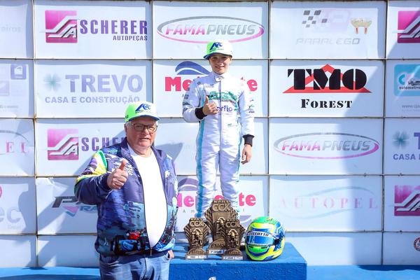 Manoel Ceccatto está pronto para estrear na Cadete