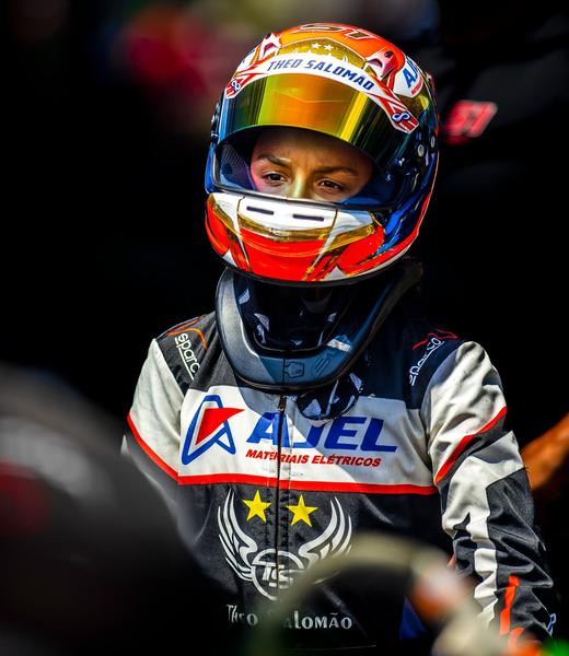 Theo Salomão fez 24 ultrapassagens na 2ª etapa da Copa São Paulo Light de Kart