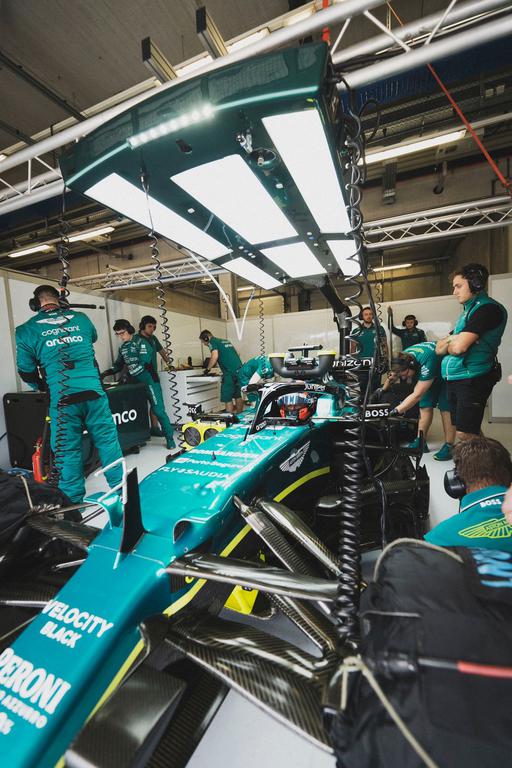 Felipe Drugovich participou de dois dias de testes com a Aston Martin na Áustria