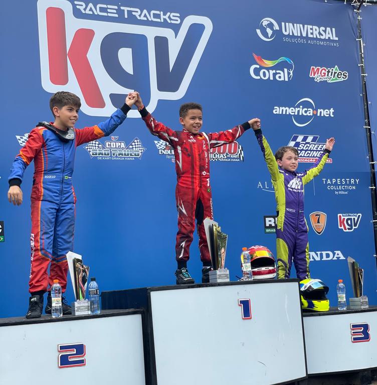 Pedro Campos repete desempenho do bi no Brasileiro e vence quatro provas na Copa São Paulo