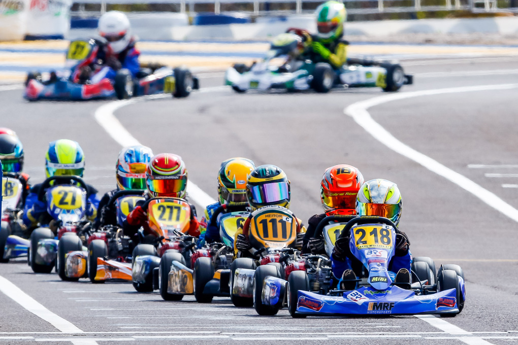 Akyu dá show no Brasileiro de Kart com 25 ultrapassagens na Cadete