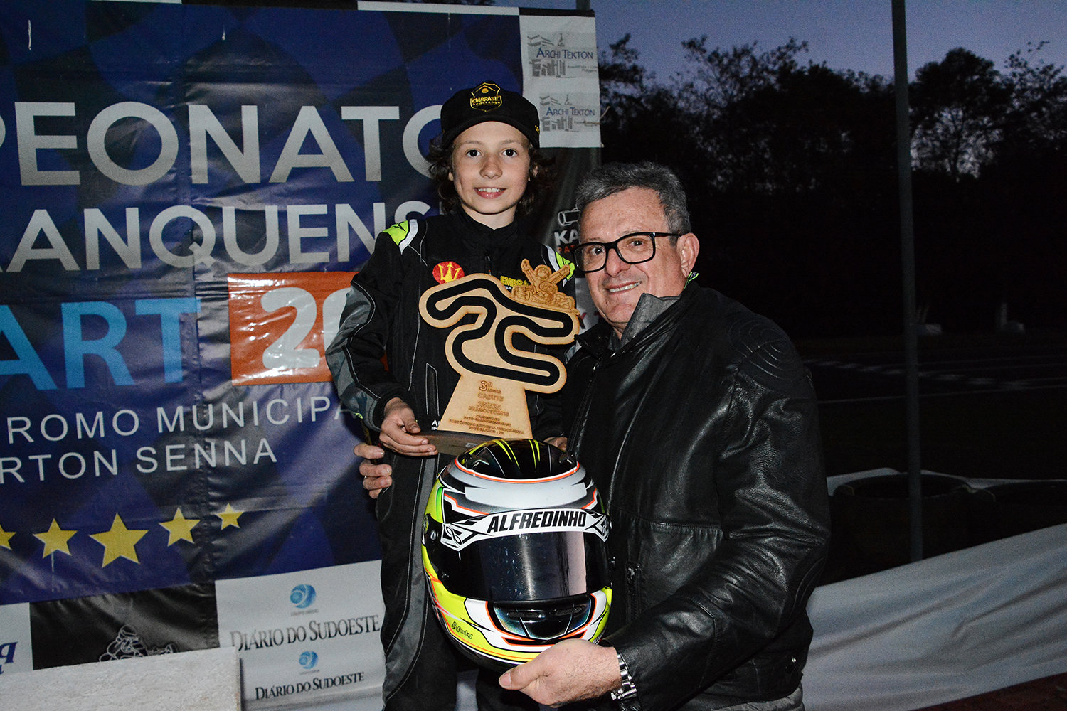 Ibiapina conquista o 3º lugar no Open do Paranaense de Kart