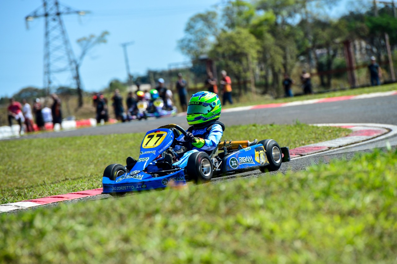 Zorzetto faz a pole da 9ª etapa  da Copa São Paulo Light de Kart