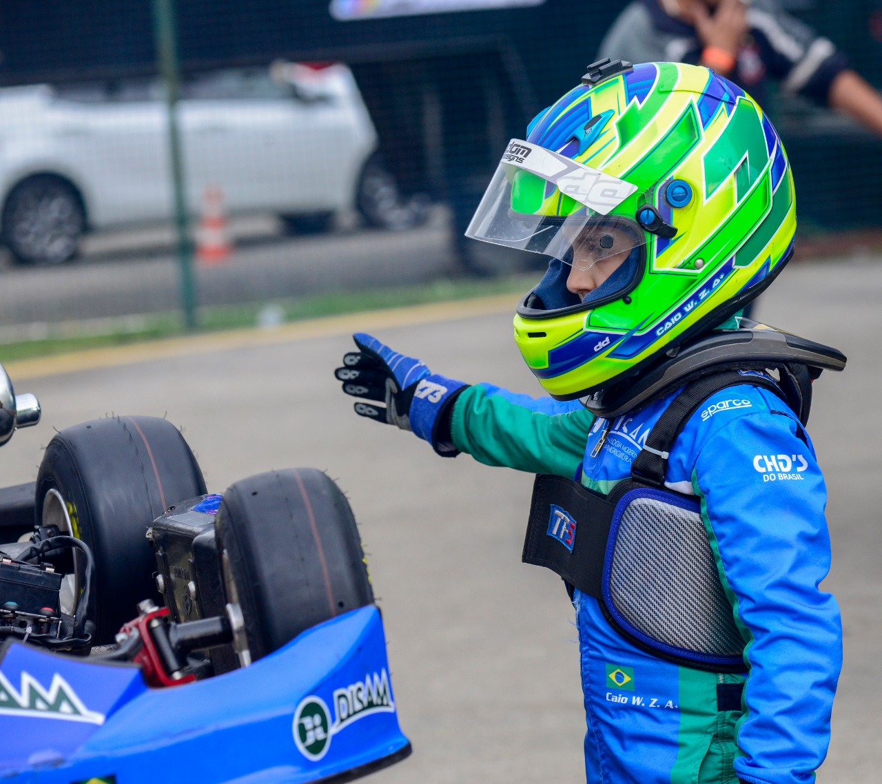 Caio Zorzetto campeão por antecipação no Citadino de Kart de Foz do Iguaçu