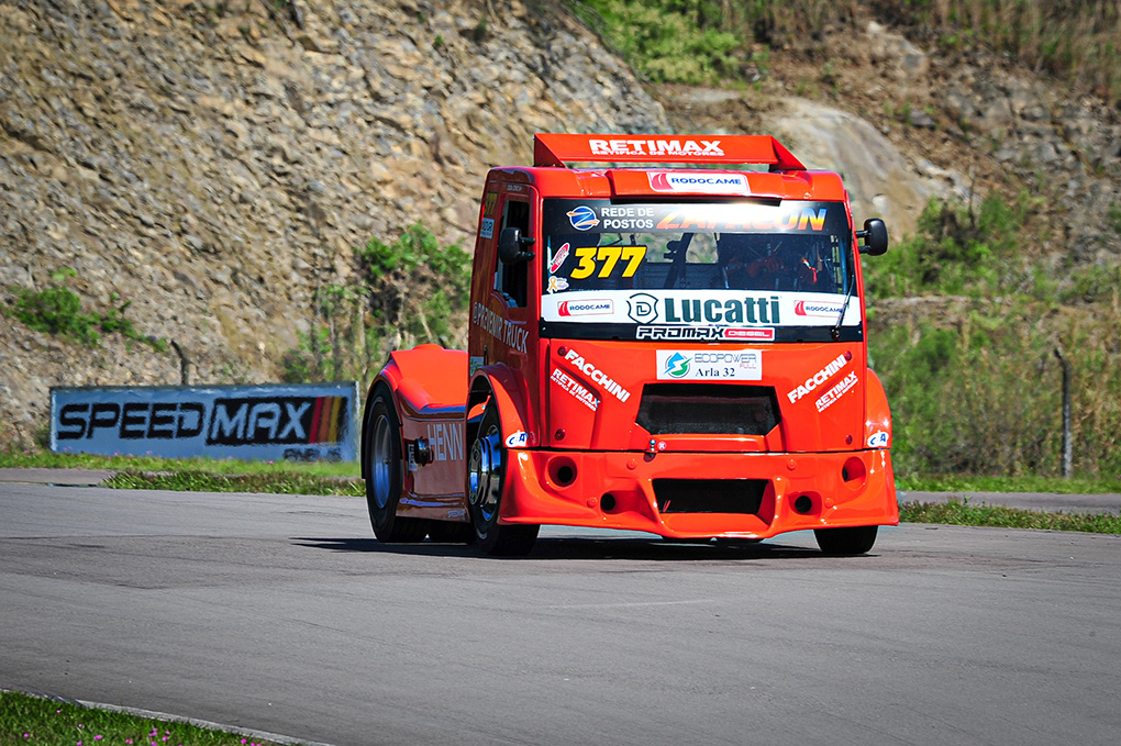 Fórmula Truck tem Duda Conci como o mais rápido da F-Truck na sexta-feira em Guaporé