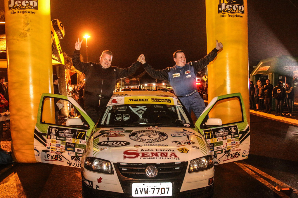 Terceiro lugar no Rali da Graciosa leva Suptitz e Ortolan ao título no Brasileiro