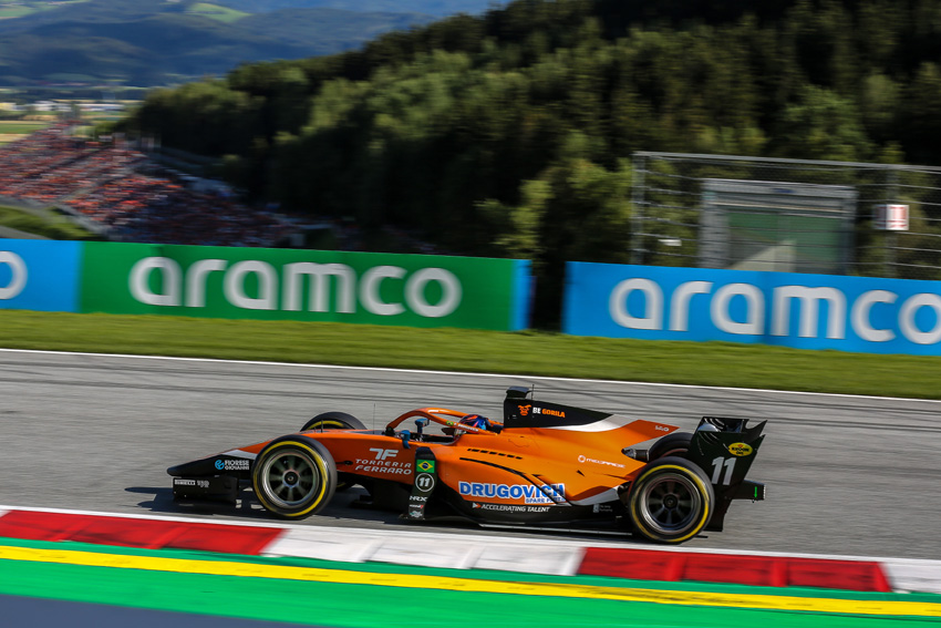 Felipe Drugoovich mantém a liderança da Fórmula 2