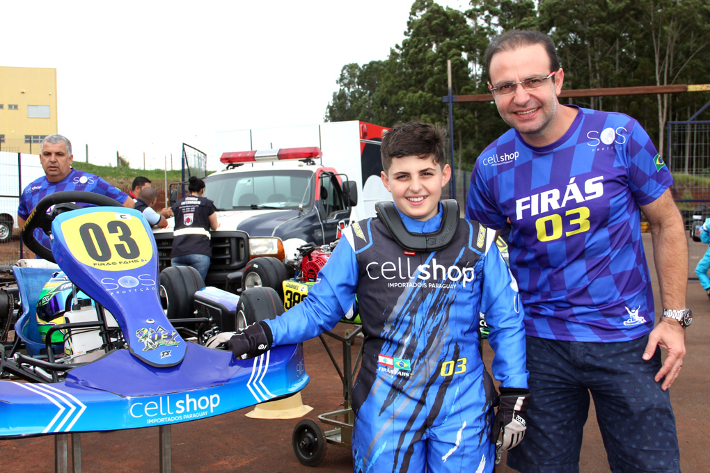 Para Firás Fahs, Open é o grande teste para o Brasileiro de Kart