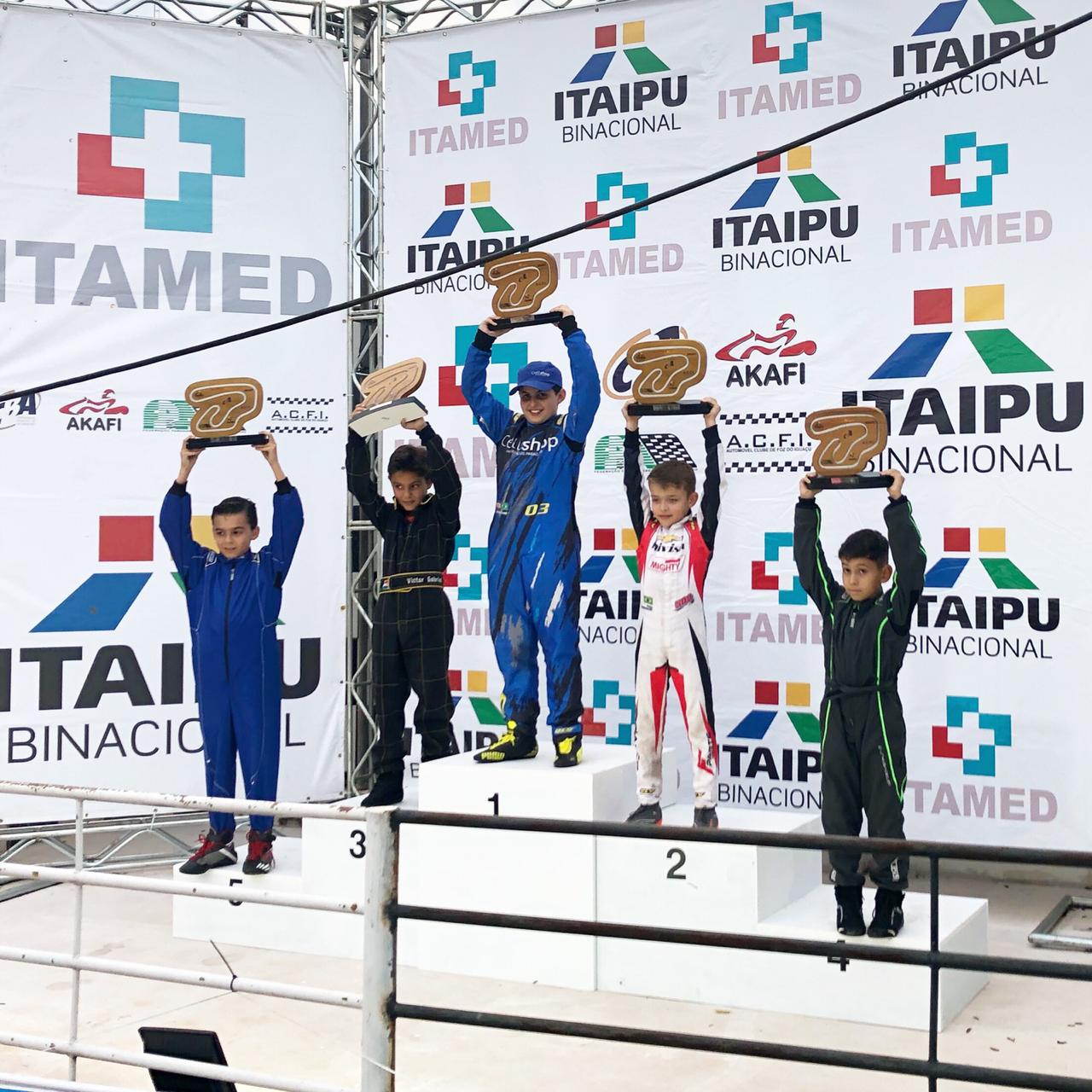 Firás Fahs vence na abertura do Citadino de Kart de Foz do Iguaçu
