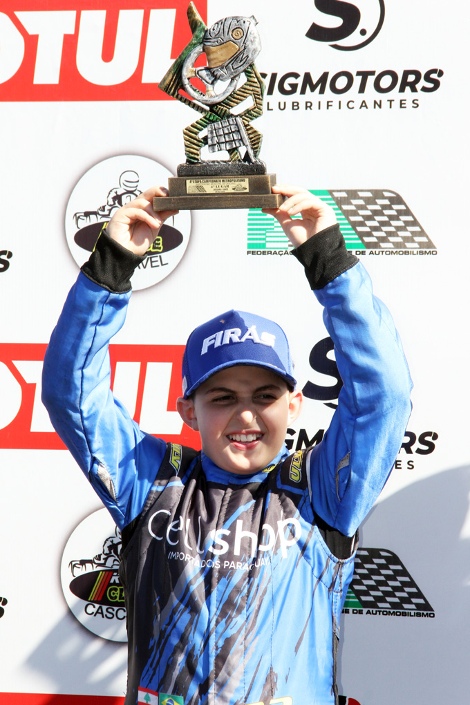 Firás Fahs vai ao pódio na última etapa do Metropolitano de Cascavel