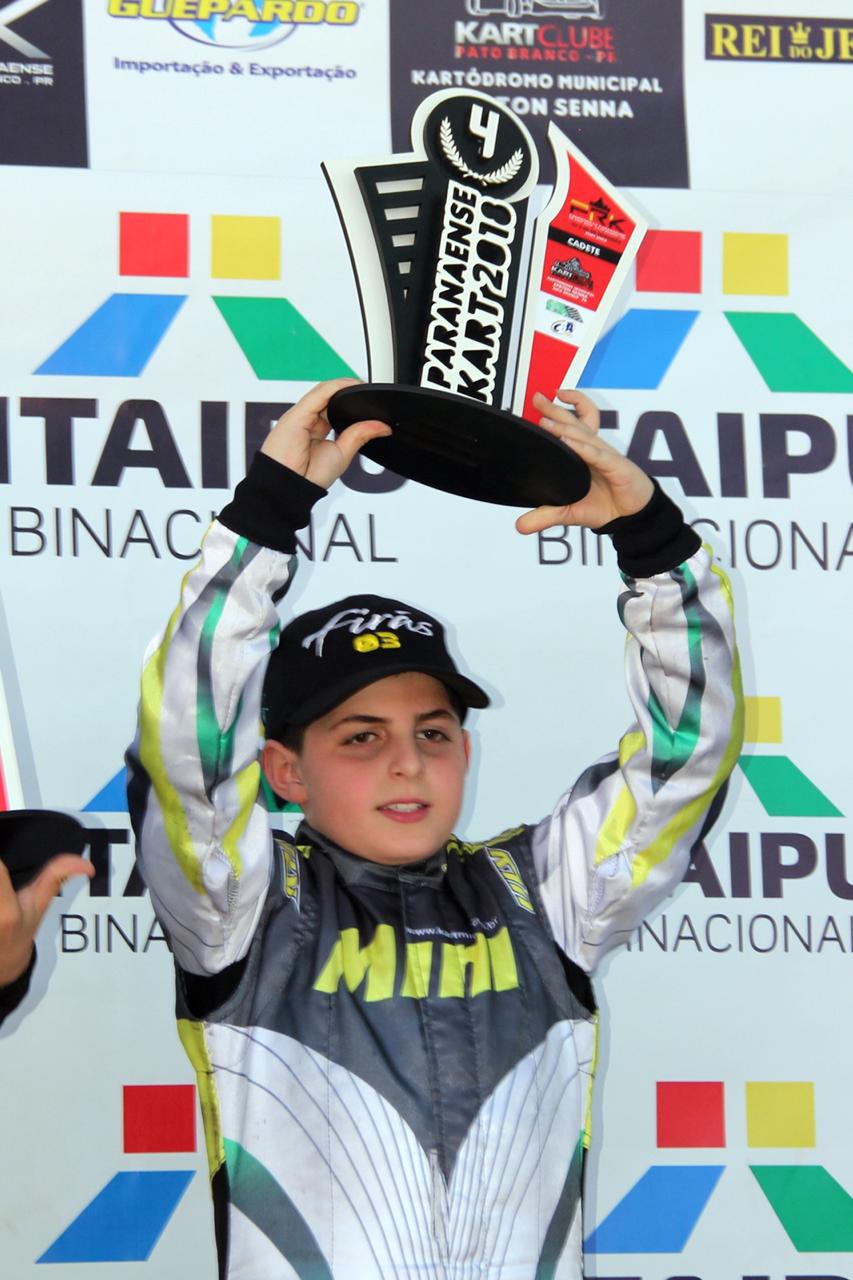 Firás Fahs tem rápida adaptação ao circuito do Kartódromo de Cascavel