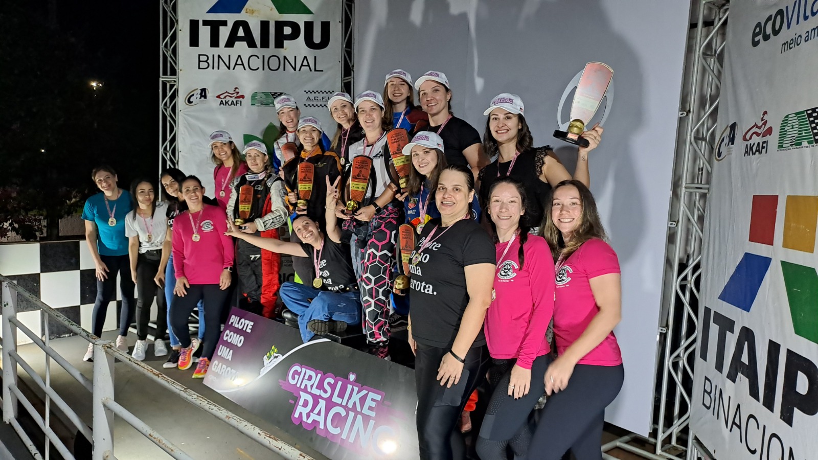 Kart de Foz do Iguaçu tem categoria para mulheres