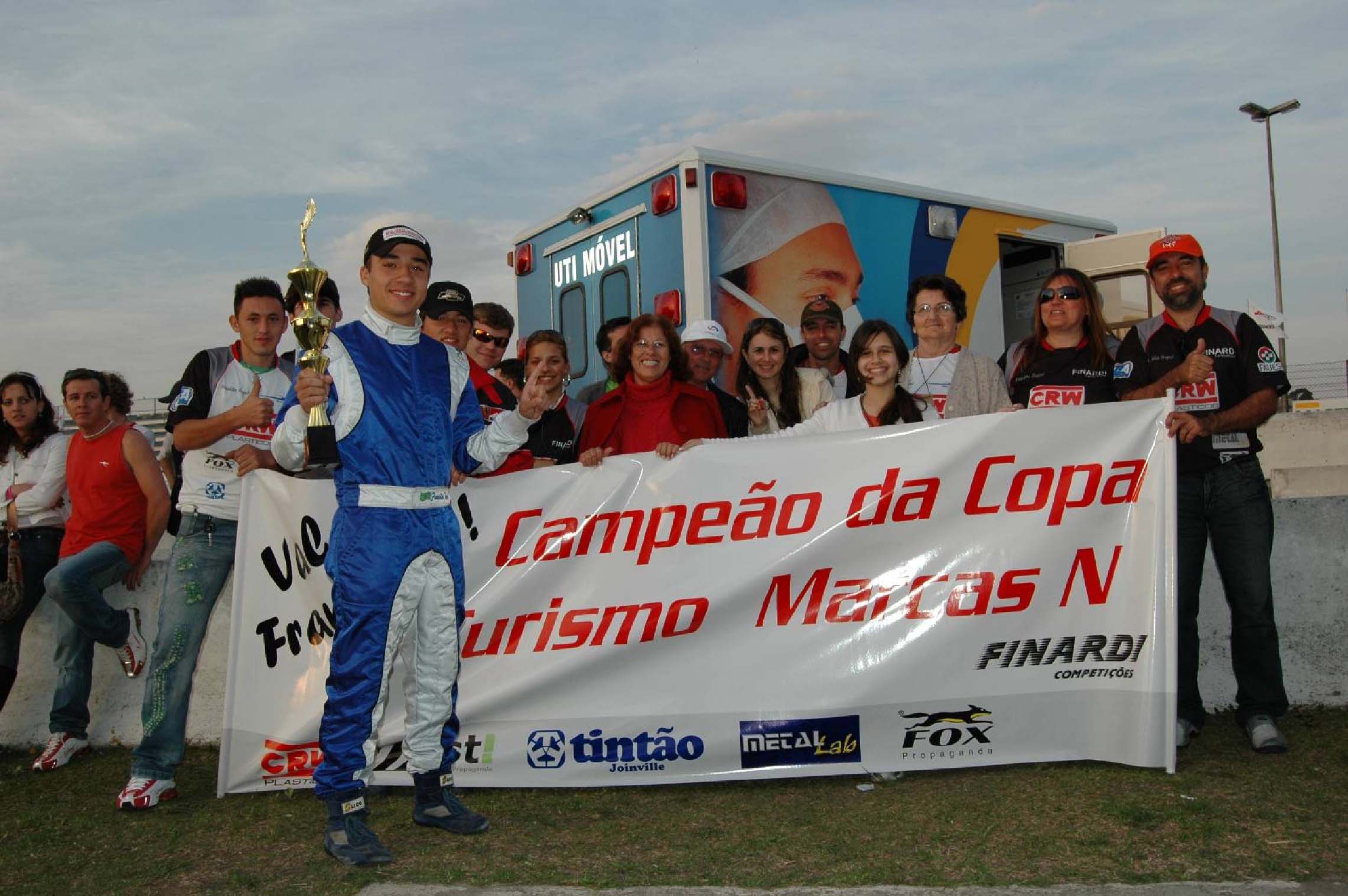 Franklin Trupel comemora 14 anos de automobilismo