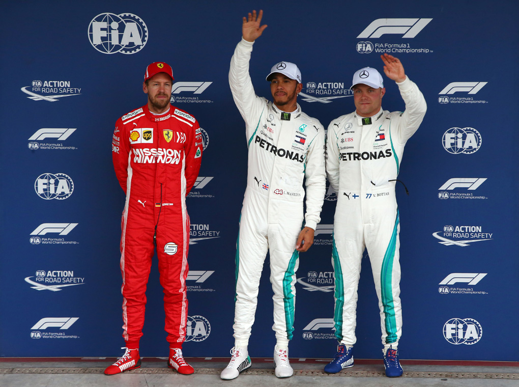 Lewis Hamilton será o pole position do GP Brasil de Fórmula 1