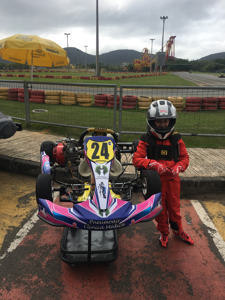 Giovana Marinoski começa a treinar para o Sul-Brasileiro