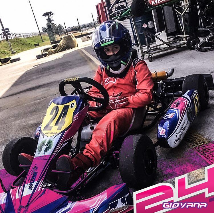 Giovana Marinoski volta a treinar a espera das corridas