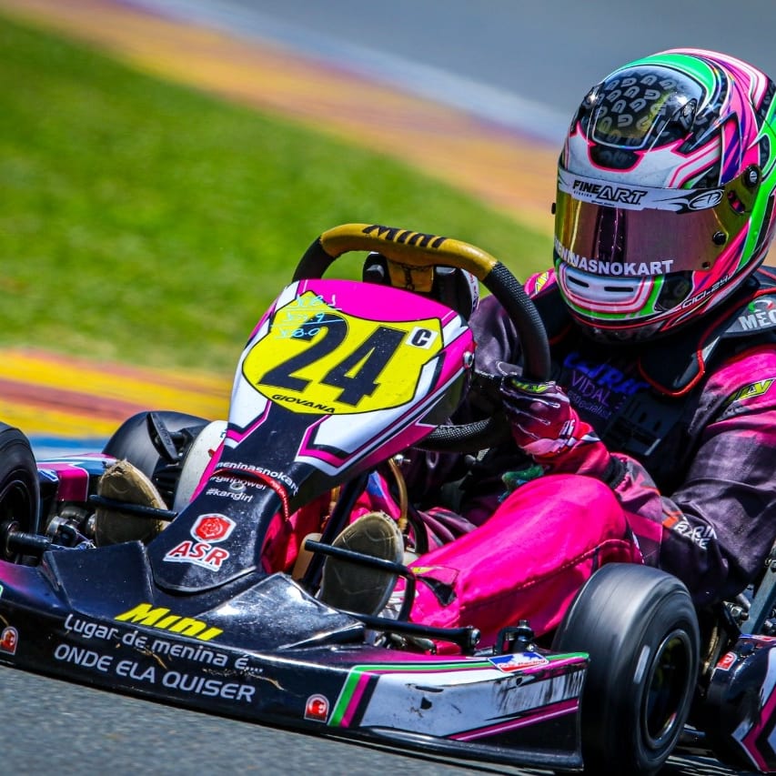 Giovana Marinoski chega em boa fase ao Open do Brasileiro de Kart