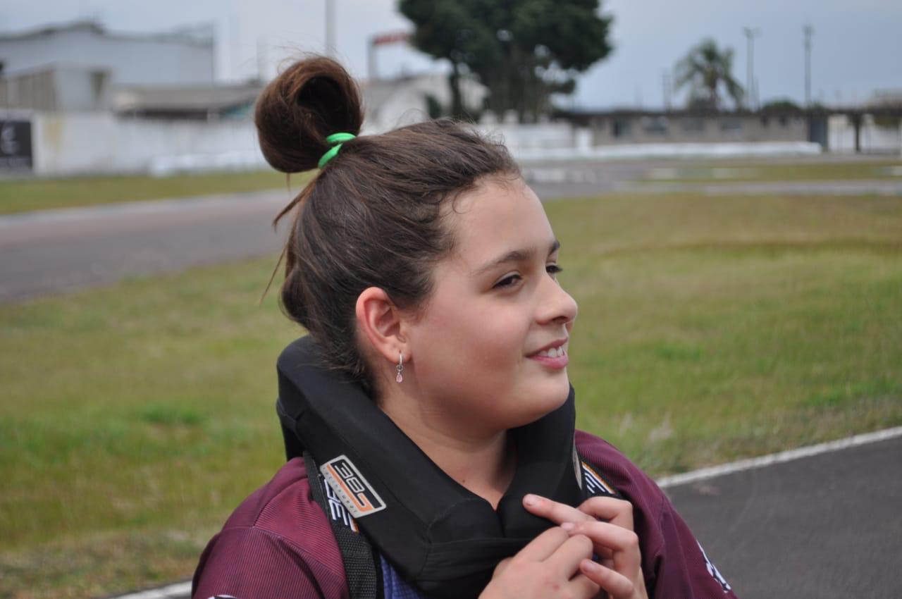 Giovana Marinoski mostra grande evolução em 30 dias de treinos