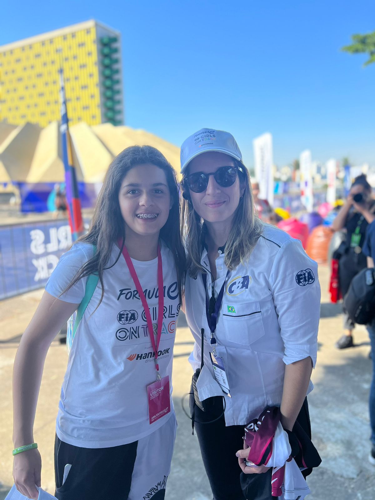 Giovana Marinoski acompanha o 1º e-Prix da Fórmula E no Brasil