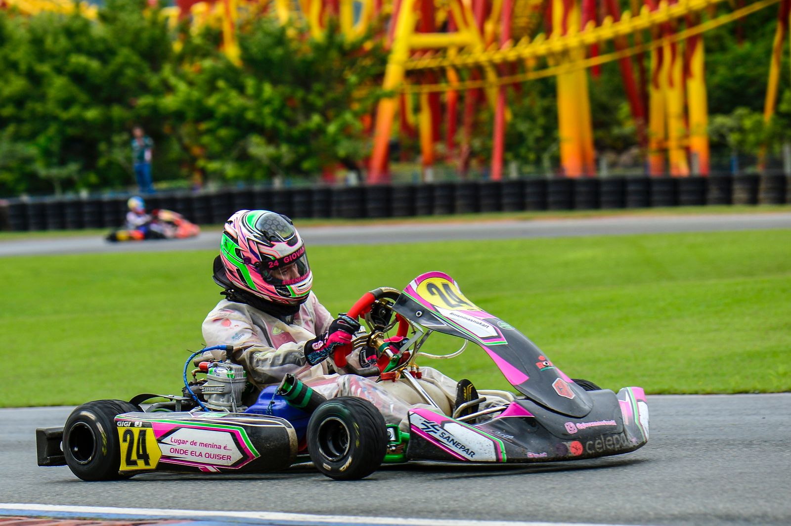 Giovana Marinoski faz 2 corridas consistentes na Copa Beto Carrero