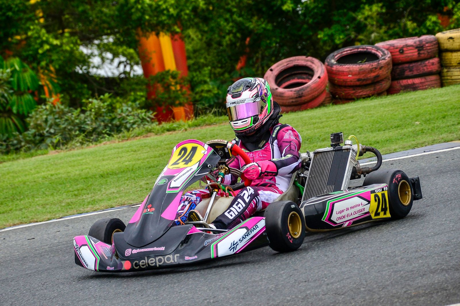 Giovana Marinoski disputa sua primeira Copa Brasil de Kart