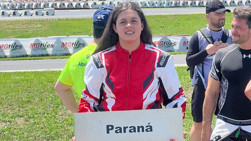 Giovana Marinoski tem temporada positiva com vice na Granja Viana