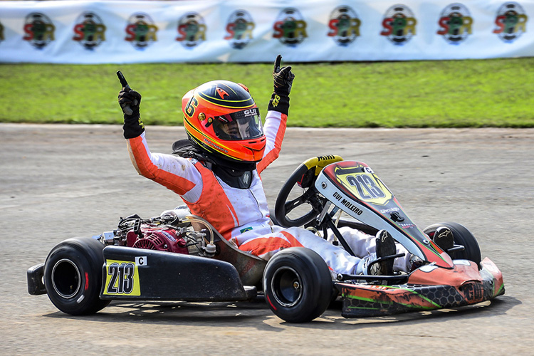 Embalado, Guilherme Moleiro conquista mais uma vitória. Agora na Copa SPR