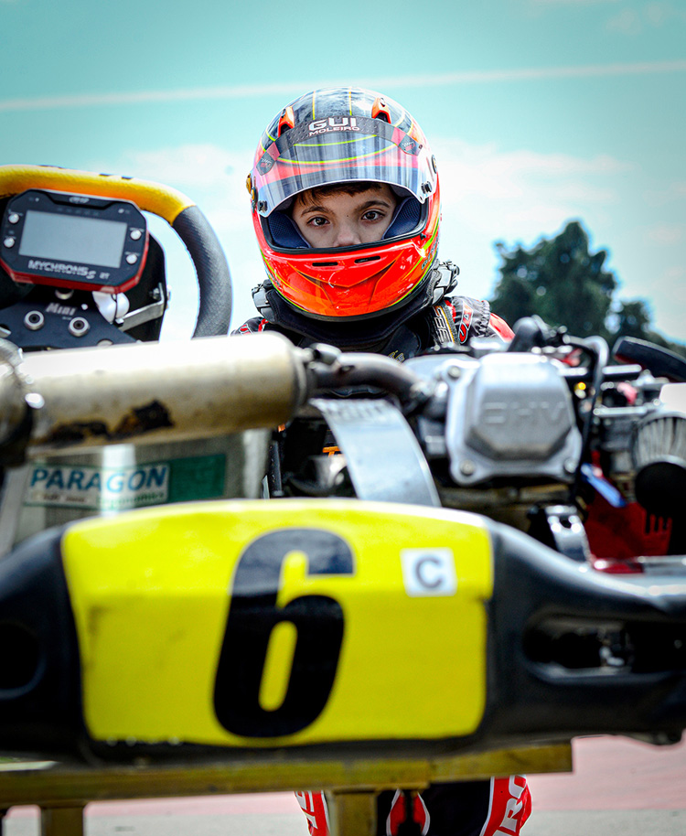 Guilherme Moleiro busca título no Campeonato Brasileiro de Kart