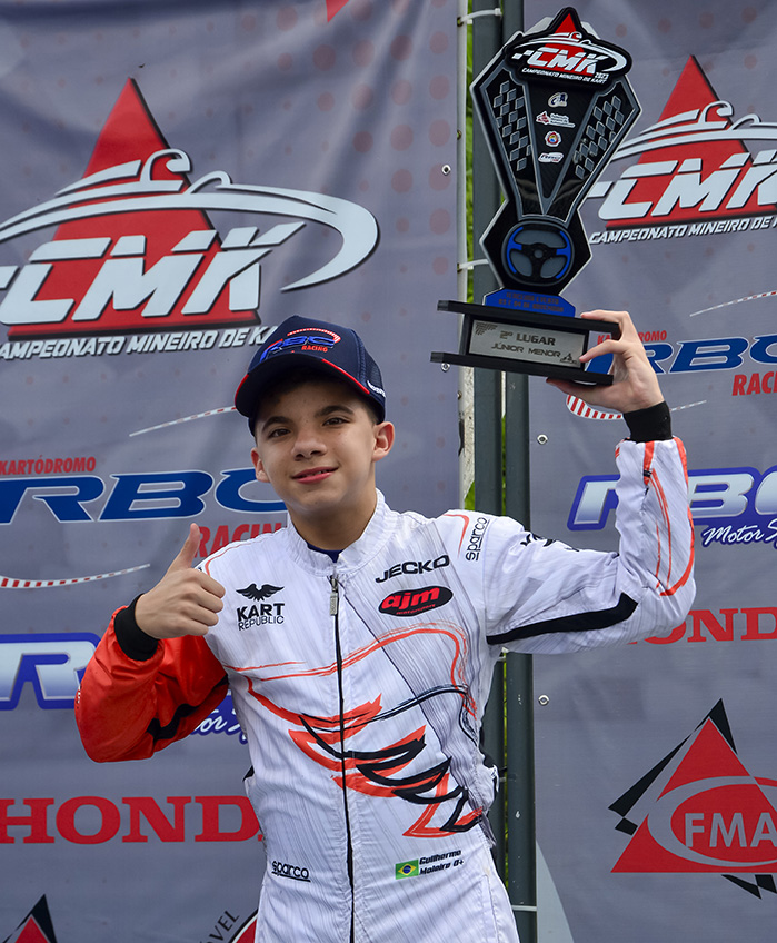 Guilherme Moleiro encerra a preparação para o Brasileiro de Kart