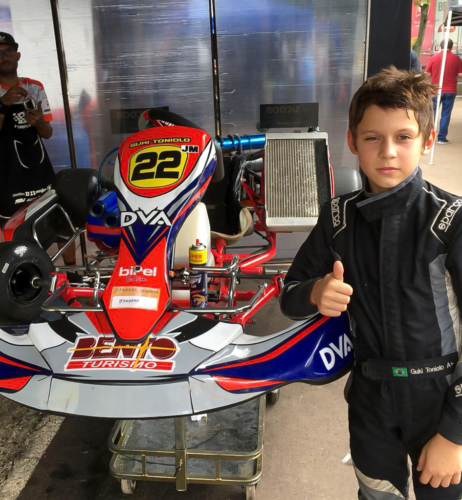 Toniolo faz boa estreia na categoria Júnior Menor