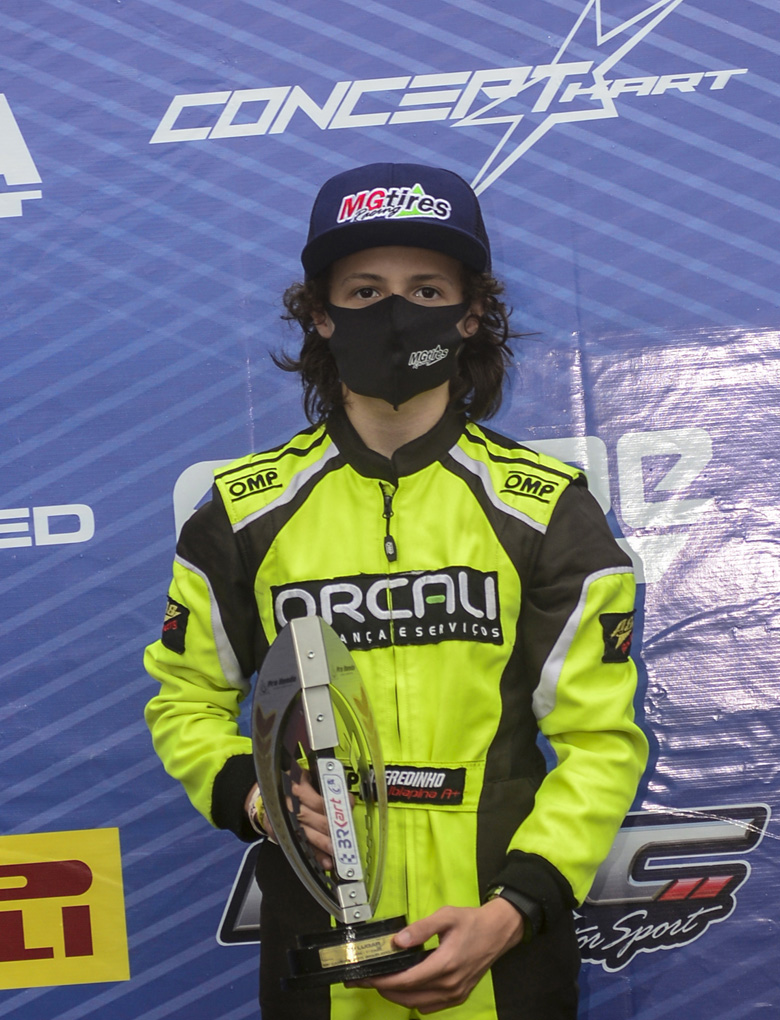 Ibiapina vai ao pódio no Brasileiro de Kart