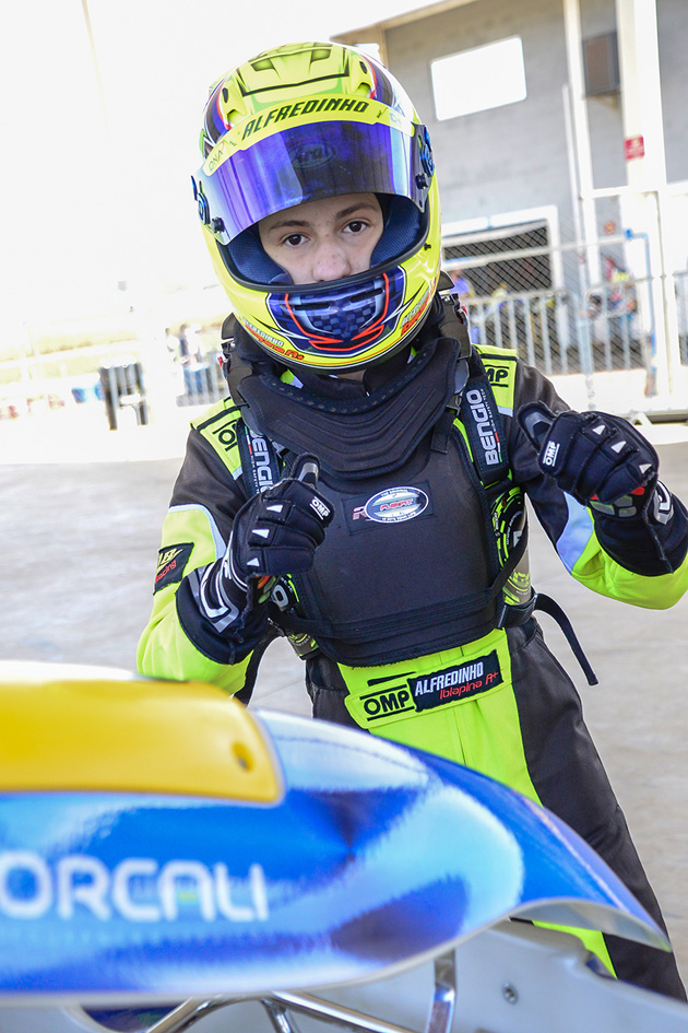 Ibiapina estreia na categoria OK Júnior com um quarto lugar em Birigui