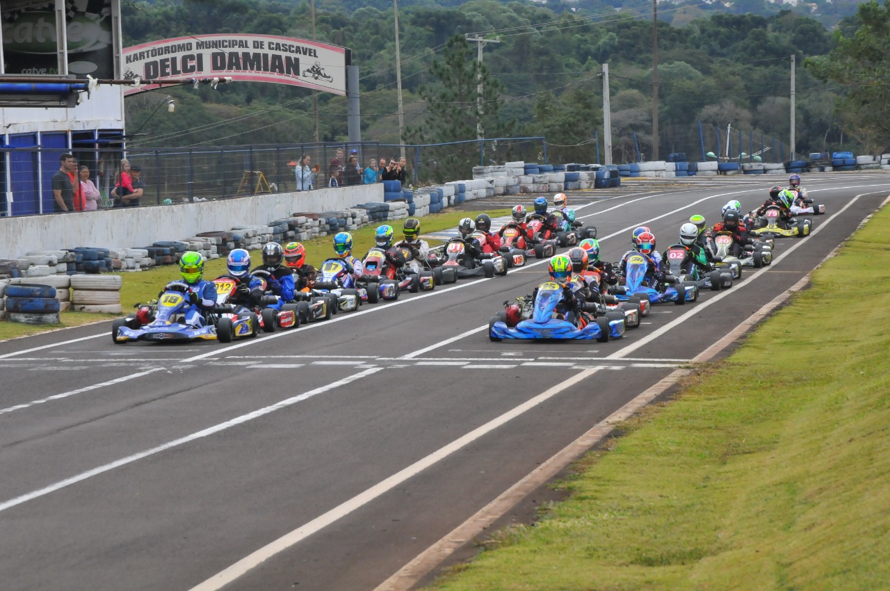 Com pista nova, Cascavel inicia sábado o Metropolitano de Kart