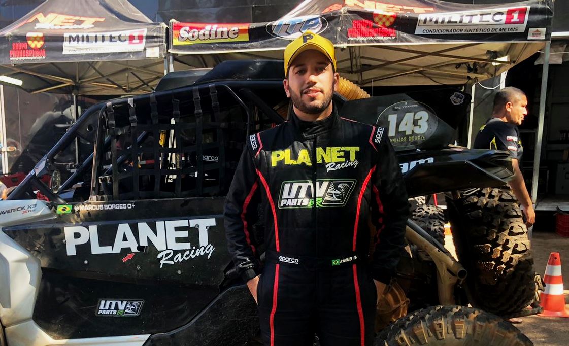 Cearense Marcus Borges anda forte no prólogo do Rally Minas Brasil, em Araxá (MG).
