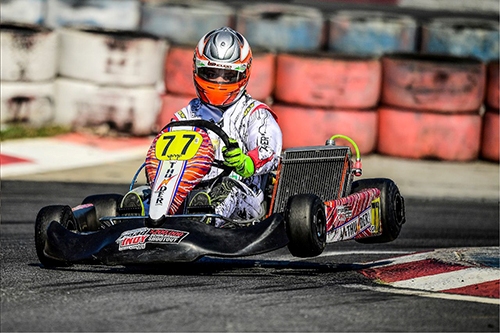 Cearense comemora pódio no Open do Brasileiro de Kart
