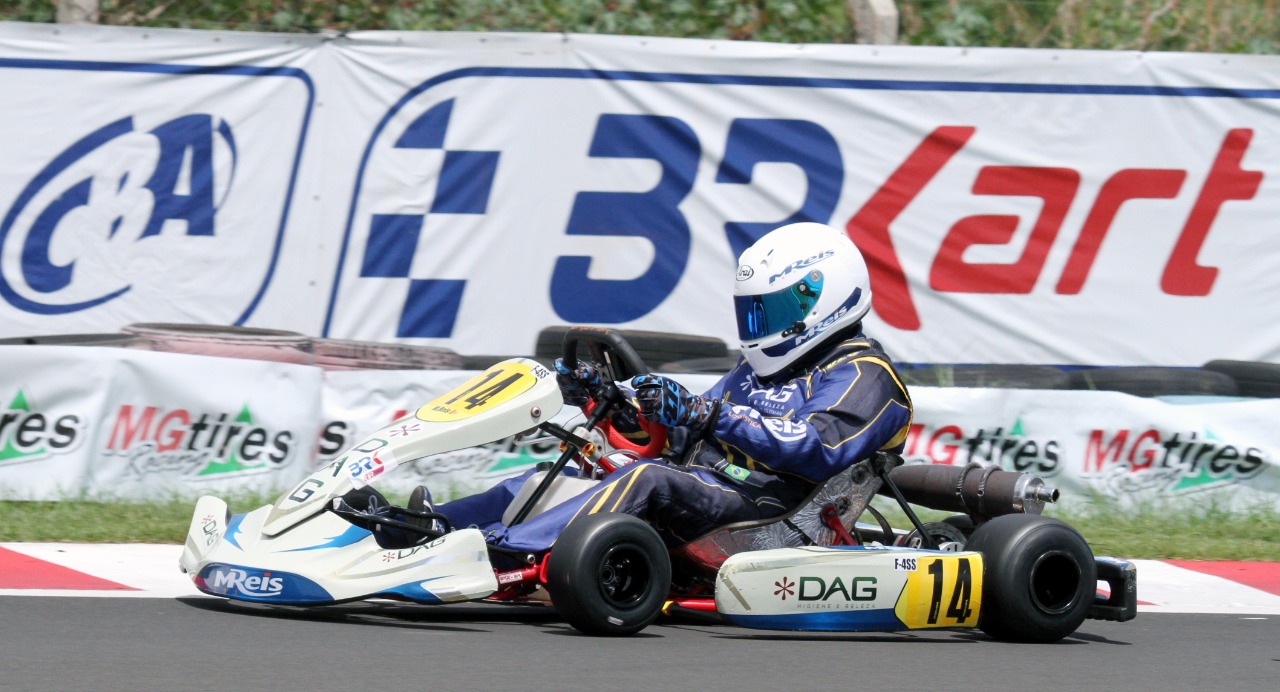 Cearense Mauro Reis destaca aprendizado no Brasileiro de Kart
