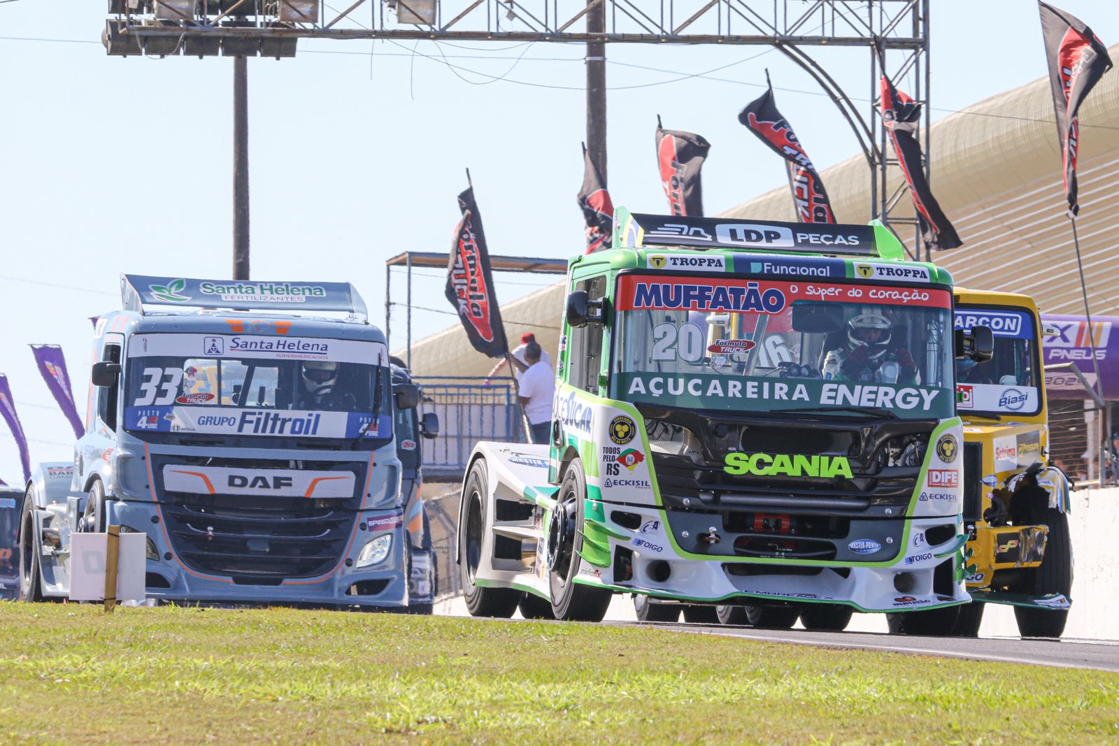 Fórmula Truck tem vitórias de Muffato e Rampon em Cascavel