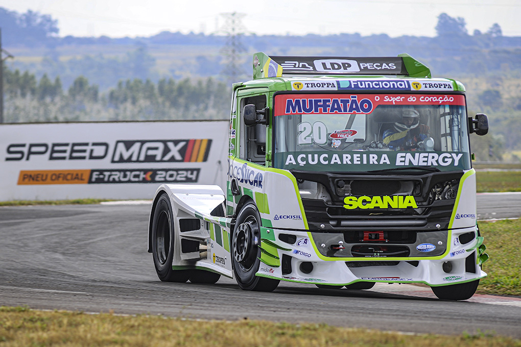 Taio Agostini e Collet, os mais rápidos da Fórmula Truck em Campo Grande