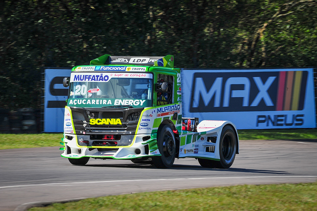 Fleck faz melhor tempo da Fórmula Truck em Guaporé