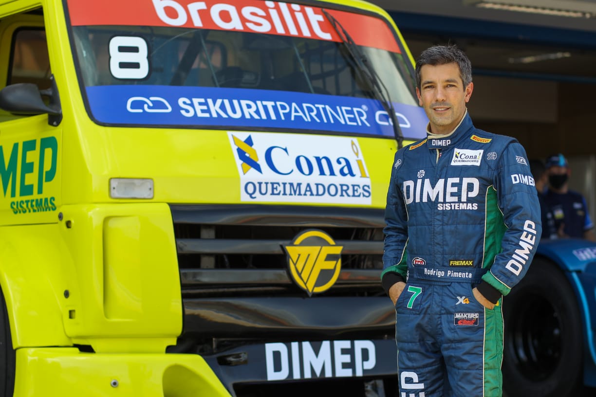 Rodrigo Pimenta considera muito boa a sua primeira experiência na Copa Truck