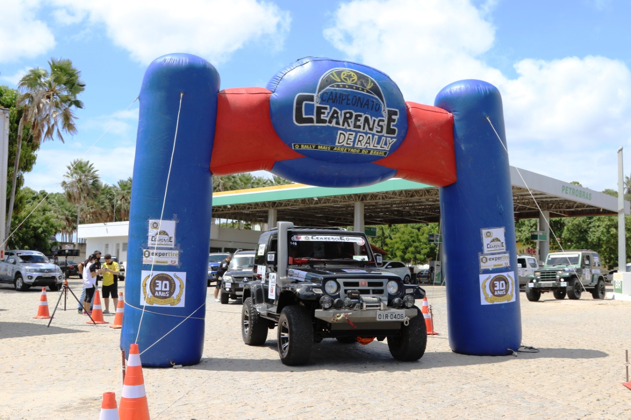 Cearense de Rali encerra a 30ª edição com 186 competidores
